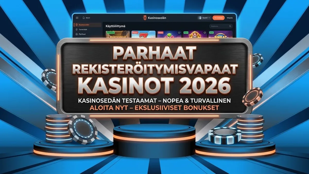 Rekisteröidy bonuksen kanssa